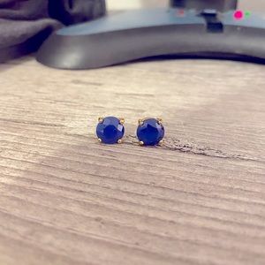 Kate Spade Navy Gum Drop Studs